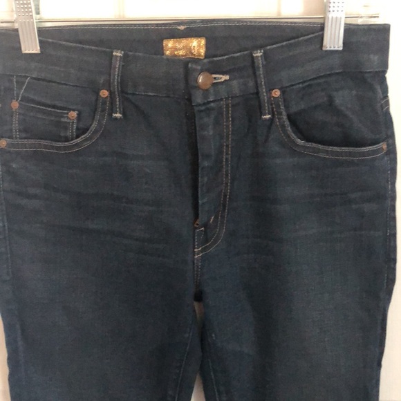 Mother High Waisted Looker Jeans - Picture 2 of 7